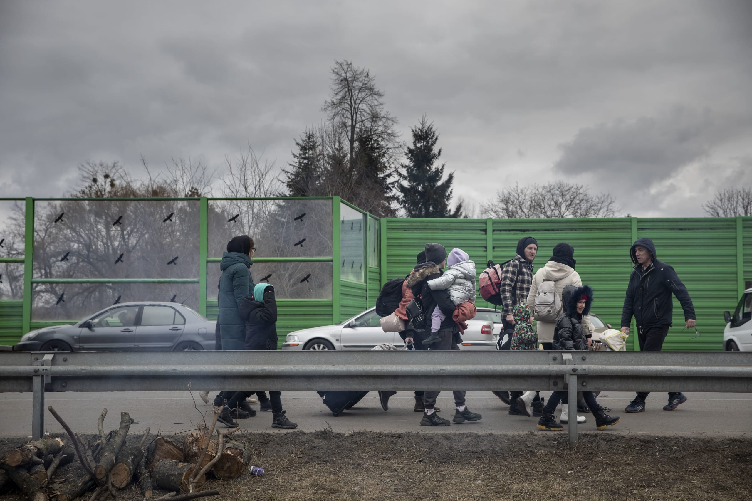Pologne Ukraine refugees